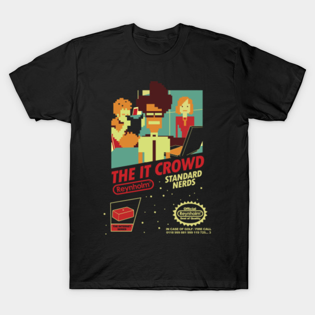 Standard Nerds NES game T-Shirt-TOZ